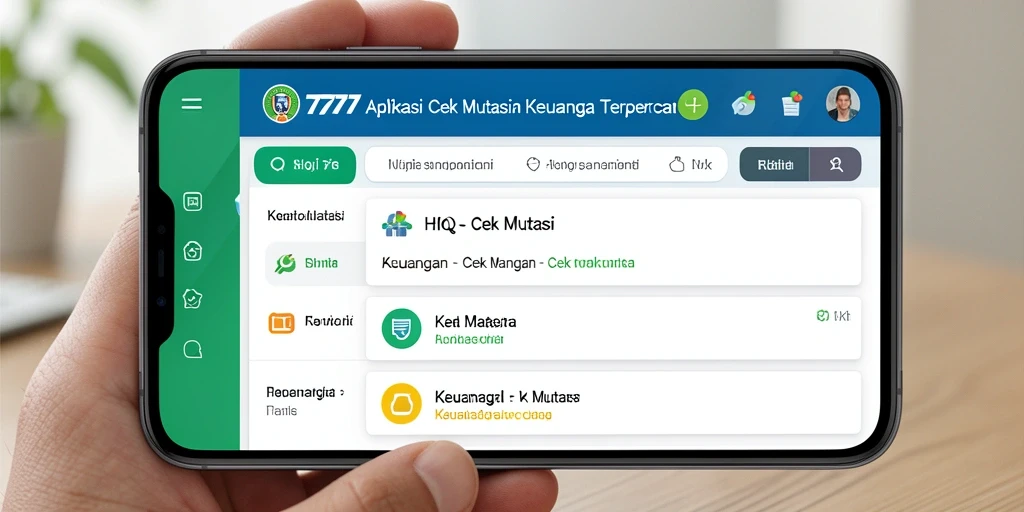 Tampilan antarmuka Cek Mutasi yang sederhana dan informatif.